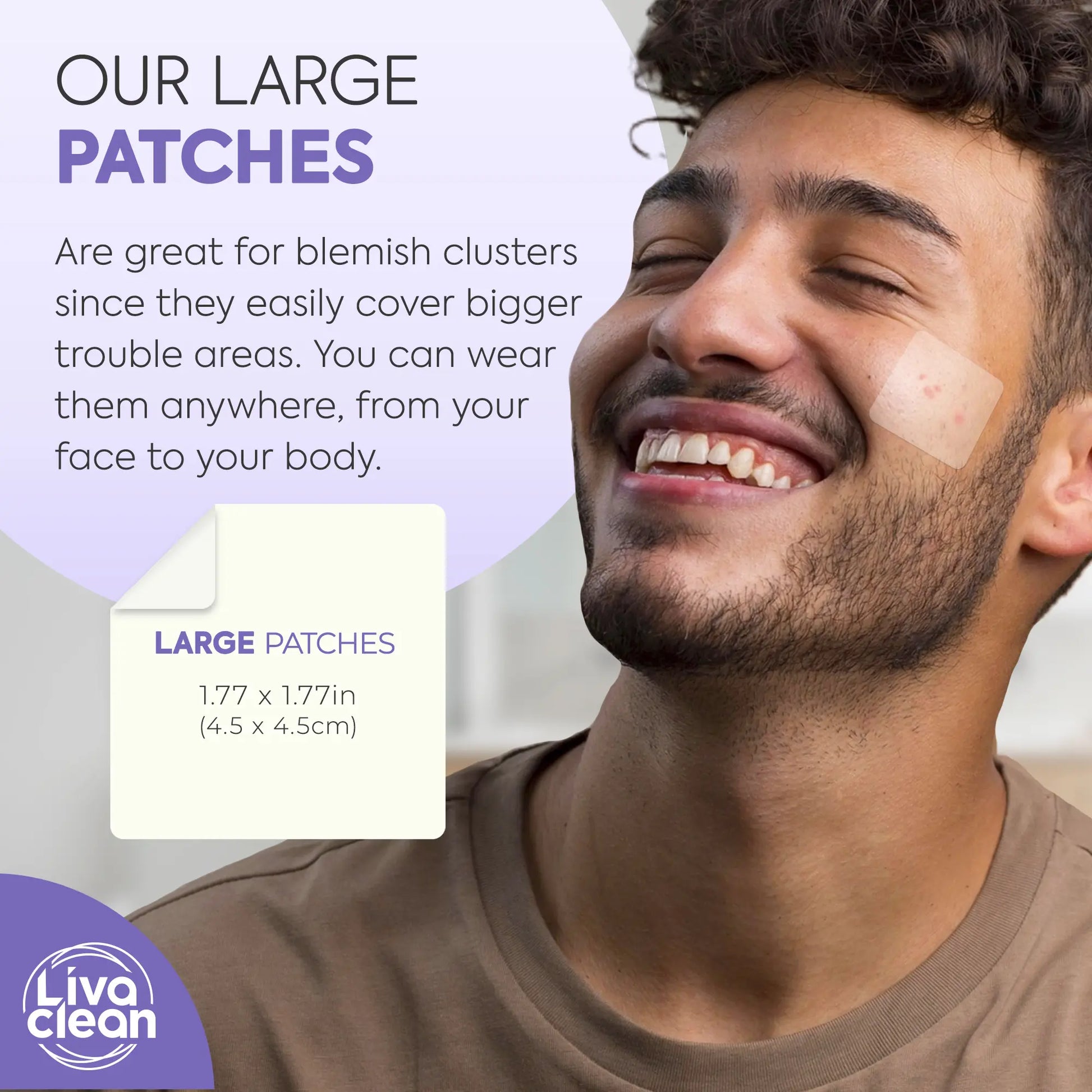 Overnight. Gone by morning. | Hydrocolloid Acne Patches